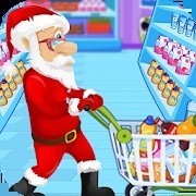 圣诞老人超市购物
