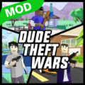沙盒模拟器盗贼战争僵尸模式Dude Theft Wars