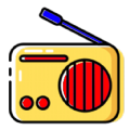 蓝黄收音机