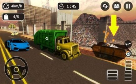 模拟垃圾车清洁Garbage Trash Truck Driving